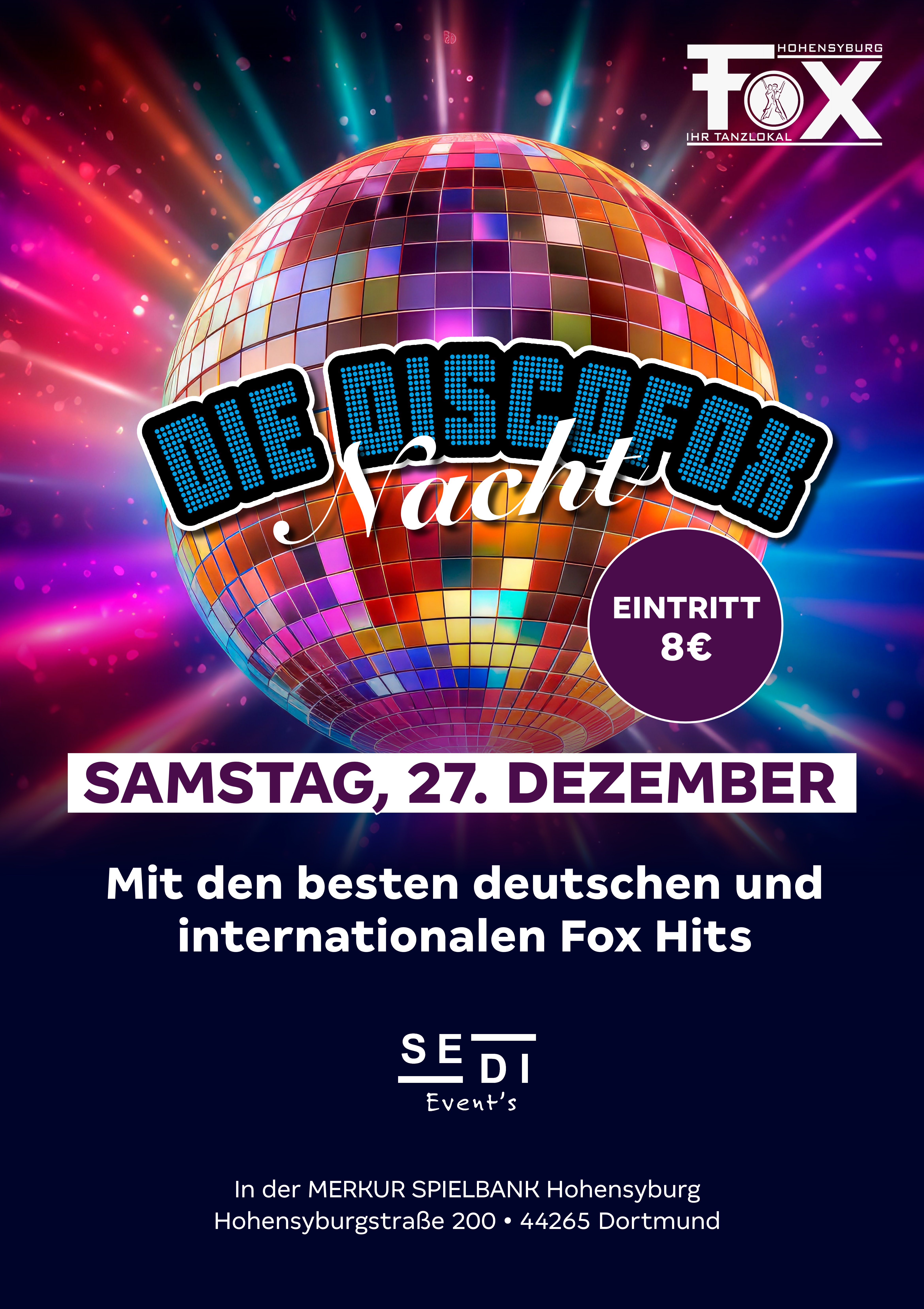 26_11_25_418.P.028 FOX_Discofox Party 27.Dezember_Plakat DIN A1_Page_1